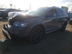 Salvage cars for sale at Chicago Heights, IL auction: 2019 Dodge Journey Crossroad