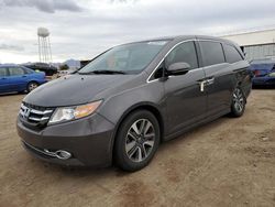 Salvage cars for sale from Copart Phoenix, AZ: 2015 Honda Odyssey Touring