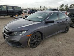 Honda Civic Sport salvage cars for sale: 2020 Honda Civic Sport