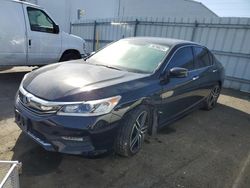 Salvage cars for sale from Copart Vallejo, CA: 2016 Honda Accord Sport