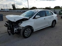 KIA Rio LX salvage cars for sale: 2020 KIA Rio LX