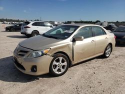 Vehiculos salvage en venta de Copart Houston, TX: 2012 Toyota Corolla Base