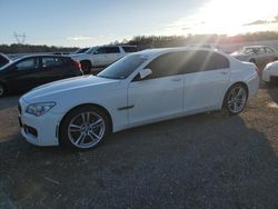 Salvage cars for sale at Anderson, CA auction: 2014 BMW 750 LI