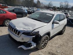 Jeep salvage cars for sale: 2020 Jeep Cherokee Latitude Plus