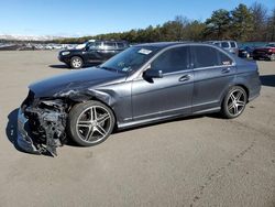 Salvage cars for sale from Copart Brookhaven, NY: 2011 Mercedes-Benz C 300 4matic