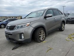 Salvage cars for sale from Copart Wilmer, TX: 2014 KIA Sorento LX