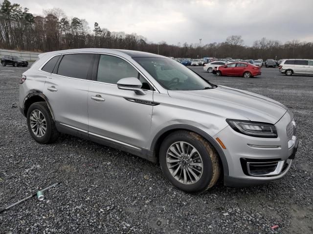 2019 Lincoln Nautilus Select