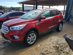 Salvage cars for sale at Tanner, AL auction: 2018 Ford Escape SE