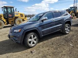 Salvage cars for sale from Copart Windsor, NJ: 2014 Jeep Grand Cherokee Overland