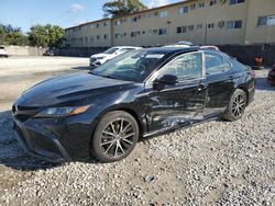 Salvage cars for sale from Copart Opa Locka, FL: 2021 Toyota Camry SE