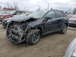 Salvage cars for sale from Copart Lansing, MI: 2022 Toyota Rav4 XLE