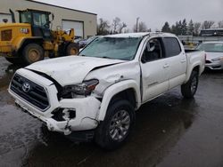 Toyota salvage cars for sale: 2017 Toyota Tacoma Double Cab