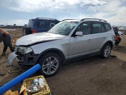 BMW salvage cars for sale: 2008 BMW X3 3.0SI