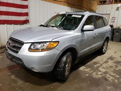 Salvage cars for sale from Copart Anchorage, AK: 2007 Hyundai Santa FE SE