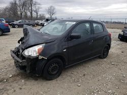 Salvage cars for sale from Copart Cicero, IN: 2017 Mitsubishi Mirage ES