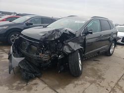 Salvage cars for sale at Grand Prairie, TX auction: 2018 Ford Edge SEL