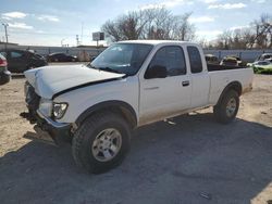 Salvage cars for sale from Copart Oklahoma City, OK: 2000 Toyota Tacoma Xtracab