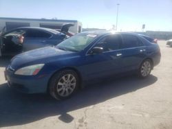 Salvage cars for sale at Anthony, TX auction: 2006 Honda Accord EX