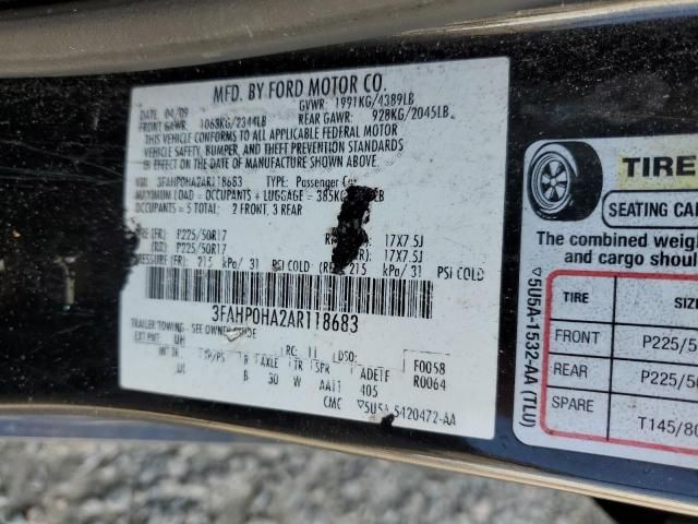 2010 Ford Fusion SE