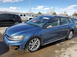 Salvage cars for sale at Littleton, CO auction: 2019 Volkswagen Golf Alltrack S