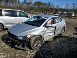 Salvage cars for sale at Waldorf, MD auction: 2017 Hyundai Elantra SE