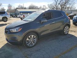 Vehiculos salvage en venta de Copart Wichita, KS: 2018 Buick Encore Preferred