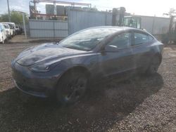 Salvage cars for sale at Kapolei, HI auction: 2023 Tesla Model 3