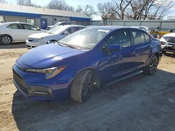 Salvage cars for sale at Wichita, KS auction: 2020 Toyota Corolla SE