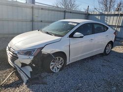 Salvage cars for sale from Copart Walton, KY: 2019 Hyundai Elantra SE