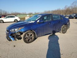 Salvage cars for sale from Copart Ellwood City, PA: 2019 KIA Forte FE