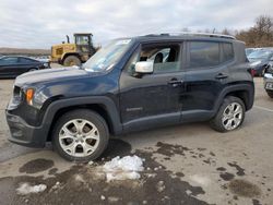 Salvage cars for sale from Copart Brookhaven, NY: 2018 Jeep Renegade Limited