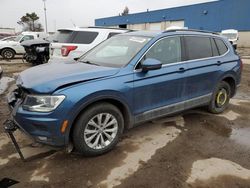 Salvage cars for sale at Woodhaven, MI auction: 2018 Volkswagen Tiguan SE