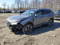 Salvage cars for sale at Waldorf, MD auction: 2020 Hyundai Santa FE Limited