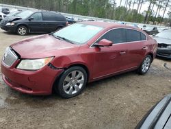 Salvage cars for sale at Harleyville, SC auction: 2010 Buick Lacrosse CXL