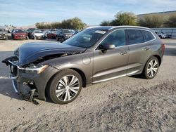 Salvage cars for sale from Copart Las Vegas, NV: 2022 Volvo XC60 T8 Recharge Inscription