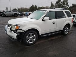 Ford Vehiculos salvage en venta: 2011 Ford Escape Limited