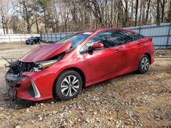 Salvage cars for sale from Copart Austell, GA: 2018 Toyota Prius Prime