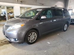 Salvage cars for sale from Copart Sandston, VA: 2017 Toyota Sienna XLE