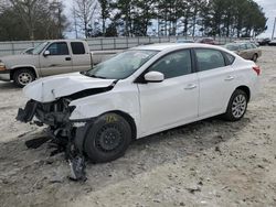 Salvage cars for sale at Loganville, GA auction: 2019 Nissan Sentra S