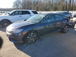 Honda salvage cars for sale: 2017 Honda Civic EX