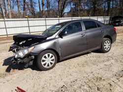 Salvage cars for sale from Copart Austell, GA: 2010 Toyota Corolla Base