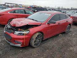 Salvage cars for sale from Copart Columbus, OH: 2016 Chevrolet Malibu Premier