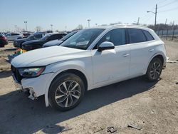 Audi Q5 salvage cars for sale: 2021 Audi Q5 Premium Plus