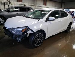 Salvage cars for sale at Elgin, IL auction: 2016 Toyota Corolla L