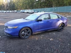 Vehiculos salvage en venta de Copart Graham, WA: 2023 Honda Accord Hybrid SPORT-L