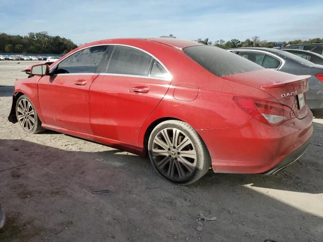 2018 Mercedes-Benz CLA 250