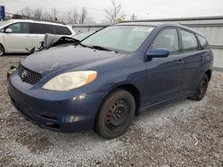 Salvage cars for sale from Copart Walton, KY: 2003 Toyota Corolla Matrix XR