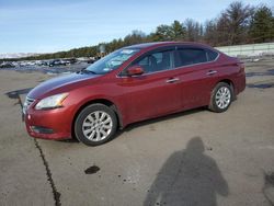 Salvage cars for sale from Copart Brookhaven, NY: 2015 Nissan Sentra S