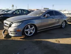 Salvage cars for sale at Dyer, IN auction: 2013 Mercedes-Benz CLS 550 4matic