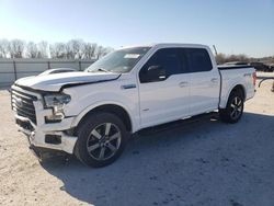 Salvage cars for sale at New Braunfels, TX auction: 2017 Ford F150 Supercrew